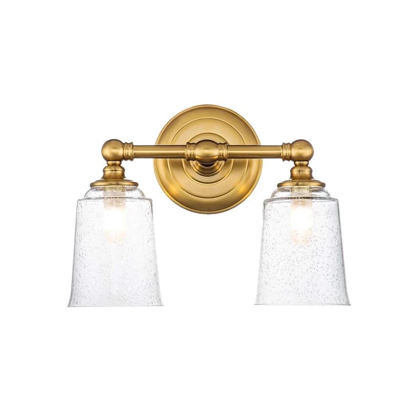 Feiss LED Badkamerarmatuur Huguenot Lake | 3W 3000K 300Lm 830 | IP44 | Dimbaar | Burnished Brass