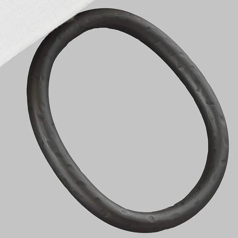 Feiss LED Wandlamp Indo | 1X E27 Max 60W | Aged Iron and off white cotton shade thumbnail 2