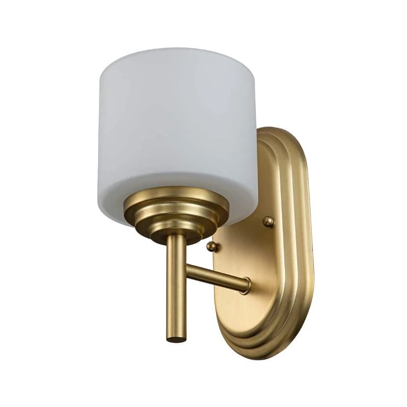 Feiss LED Badkamerarmatuur Malibu | 3W 3000K 300Lm 830 | IP44 | Dimbaar | Brushed Brass thumbnail 2