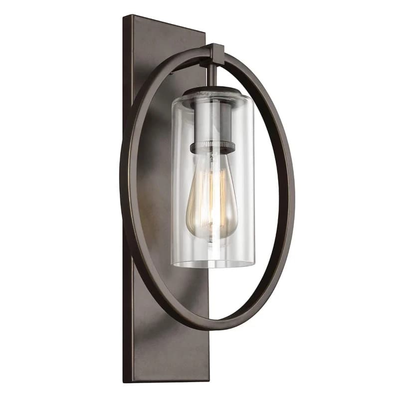 Feiss LED Wandlamp Marlena | 1X E27 Max 60W | Antique Bronze