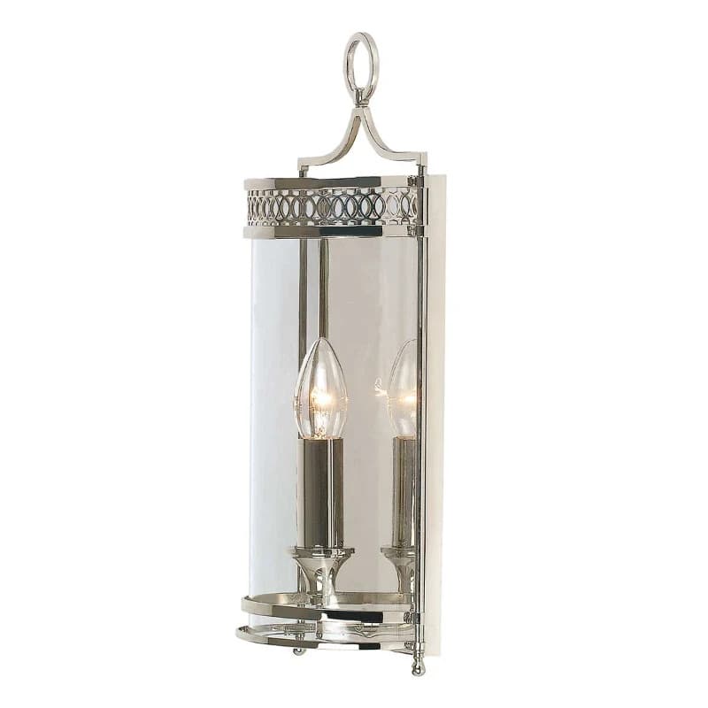 Elstead Lighting LED Wandlamp Guildhall | 1X E14 Max 60W | Polished Nickel