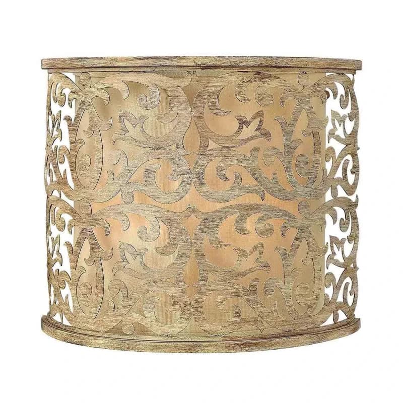 Hinkley LED Wandlamp Carabel | 2X E14 Max 40W | Brushed Champagne