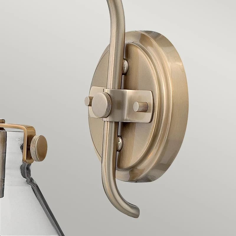 Hinkley LED Wandlamp Congress | 1X E27 Max 60W | Brushed Caramel thumbnail 2