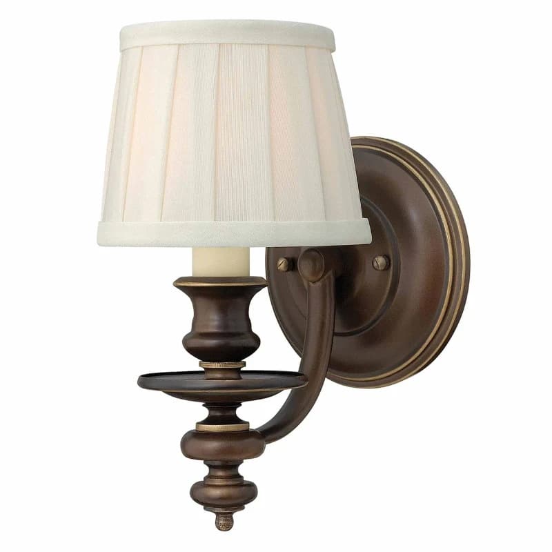 Hinkley LED Wandlamp Dunhill | 1X E14 Max 60W | Royal Bronze