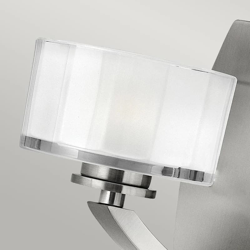 Hinkley LED Wandlamp Meridian | 3W 3000K 300Lm 830 | Dimbaar | Brushed Nickel thumbnail 2