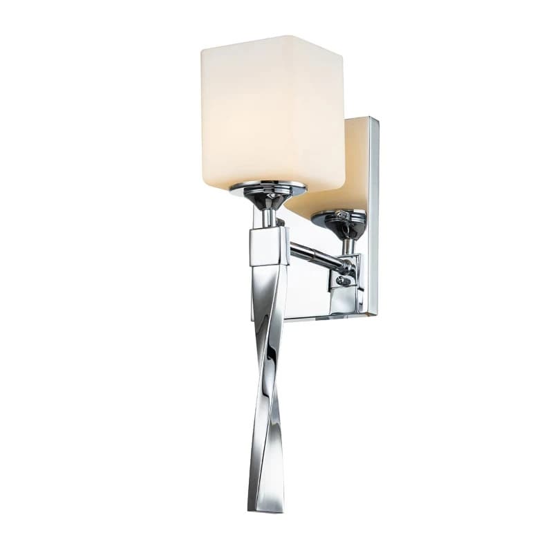 Kichler LED Wandlamp Marette | 3W 3000K 300Lm 830 | IP44 | Polished Chrome