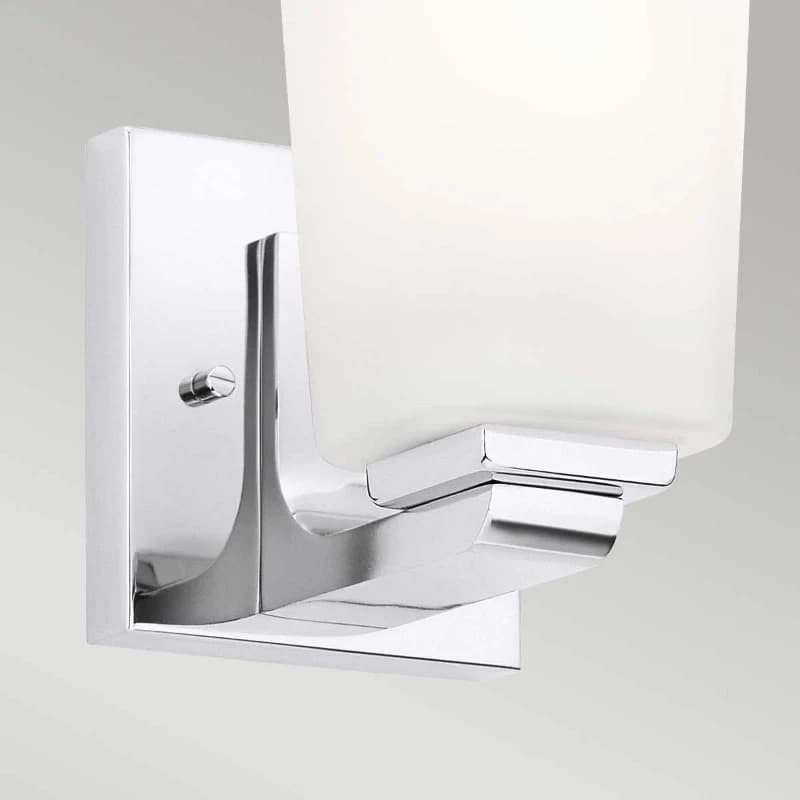 Kichler LED Wandlamp Roehm | 3W 3000K 300Lm 830 | IP44 | Dimbaar | Polished Chrome thumbnail 2
