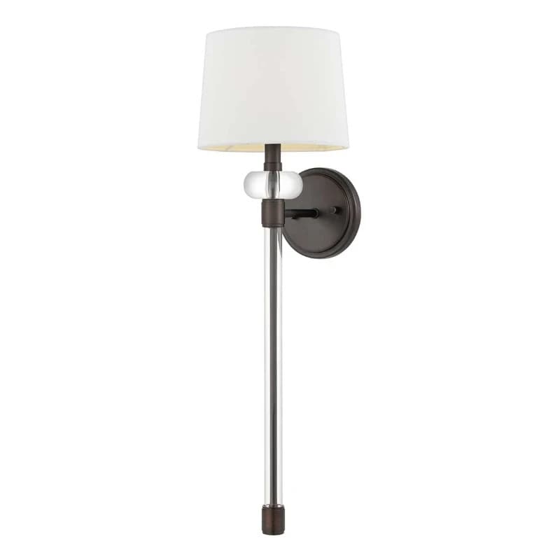 Quoizel LED Wandlamp Barbour | 1X E14 Max 40W | Harbor Bronze