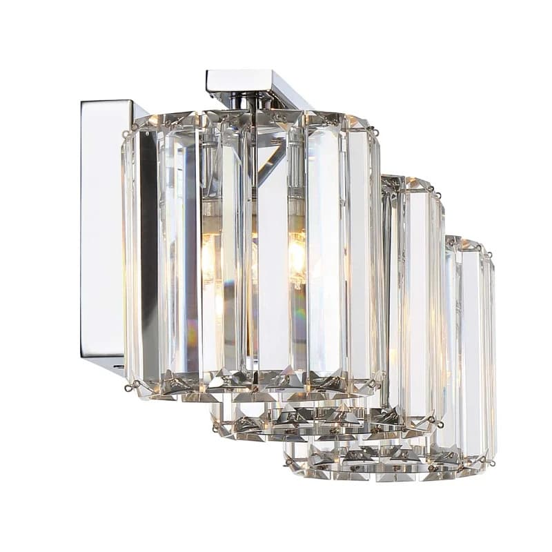 Quoizel LED Badkamerarmatuur Divine | 3W 3000K 300Lm 830 | IP44 | Polished Chrome thumbnail 2