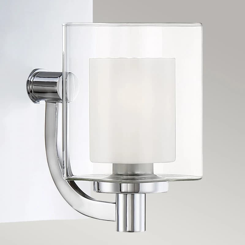 Quoizel LED Badkamerarmatuur Kolt | 3W 3000K 300Lm 830 | IP44 | Dimbaar | Polished Chrome thumbnail 2