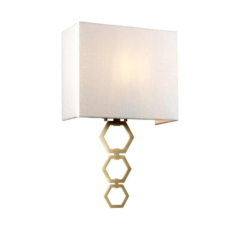 Elstead Lighting LED Wandlamp Ria | 1X E27 Max 60W | Aged Brass