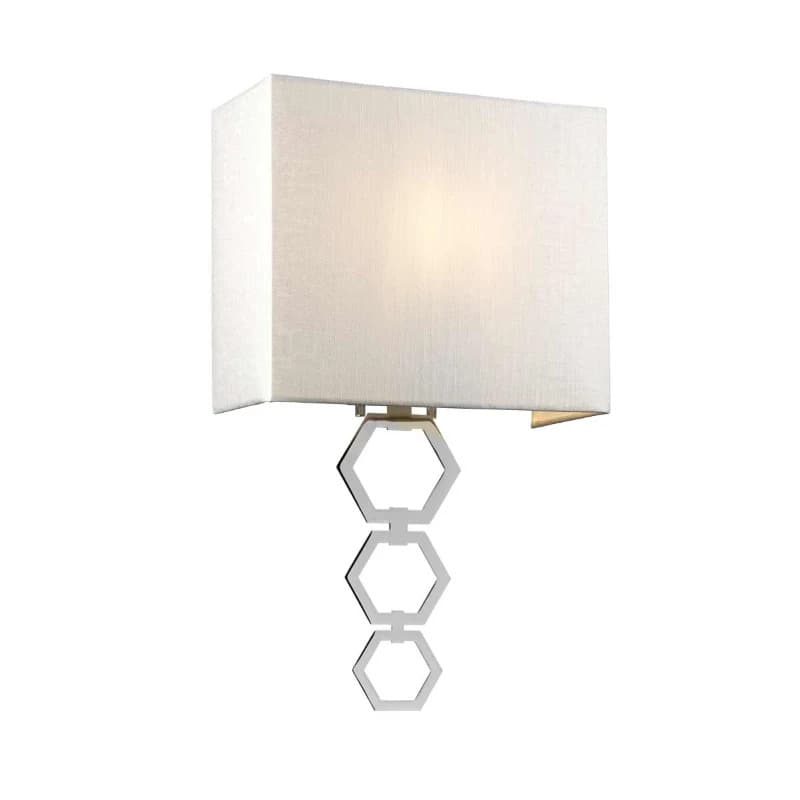 Elstead Lighting LED Wandlamp Ria | 1X E27 Max 60W | Polished Chrome