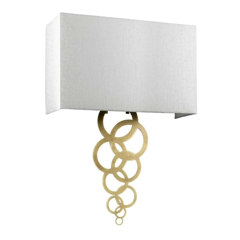 Elstead Lighting LED Wandlamp Rosa | 2X E27 Max 60W | Aged Brass thumbnail 2