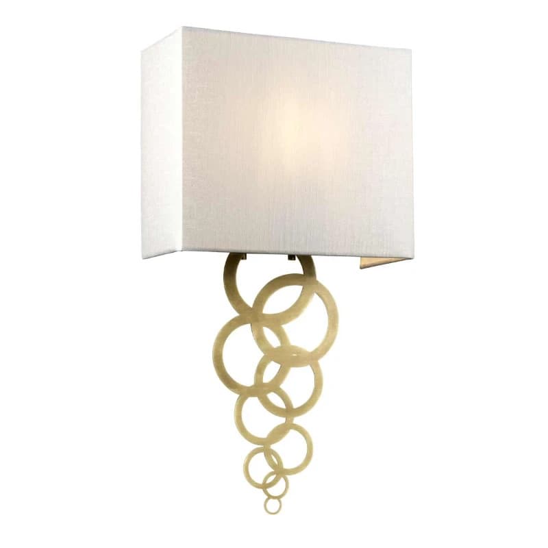 Elstead Lighting LED Wandlamp Rosa | 1X E27 Max 60W | Aged Brass