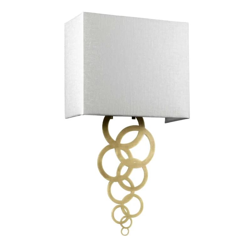 Elstead Lighting LED Wandlamp Rosa | 1X E27 Max 60W | Aged Brass thumbnail 2