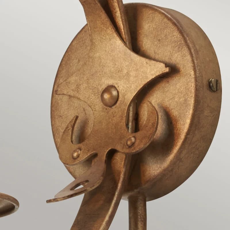 Elstead Lighting LED Wandlamp Windsor | 1X E14 Max 60W | Gold Patina thumbnail 2