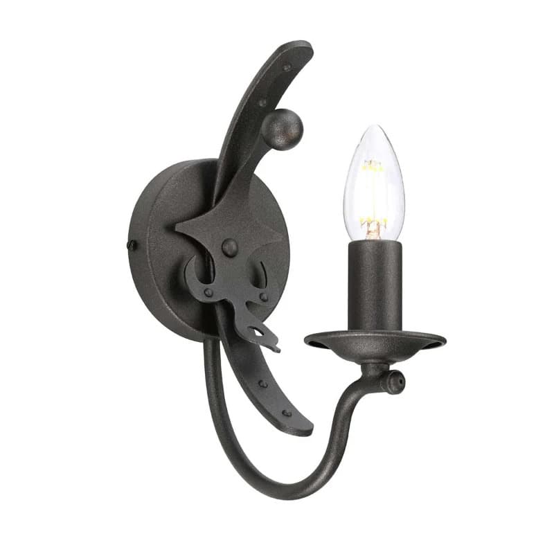 Elstead Lighting LED Wandlamp Windsor | 1X E14 Max 60W | Graphite