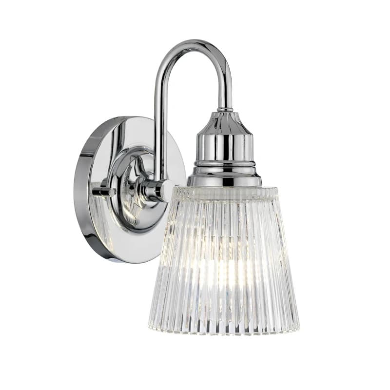 Quintiesse LED Badkamerarmatuur Addison | 3W 3000K 300Lm 830 | IP44 | Dimbaar | Polished Chrome