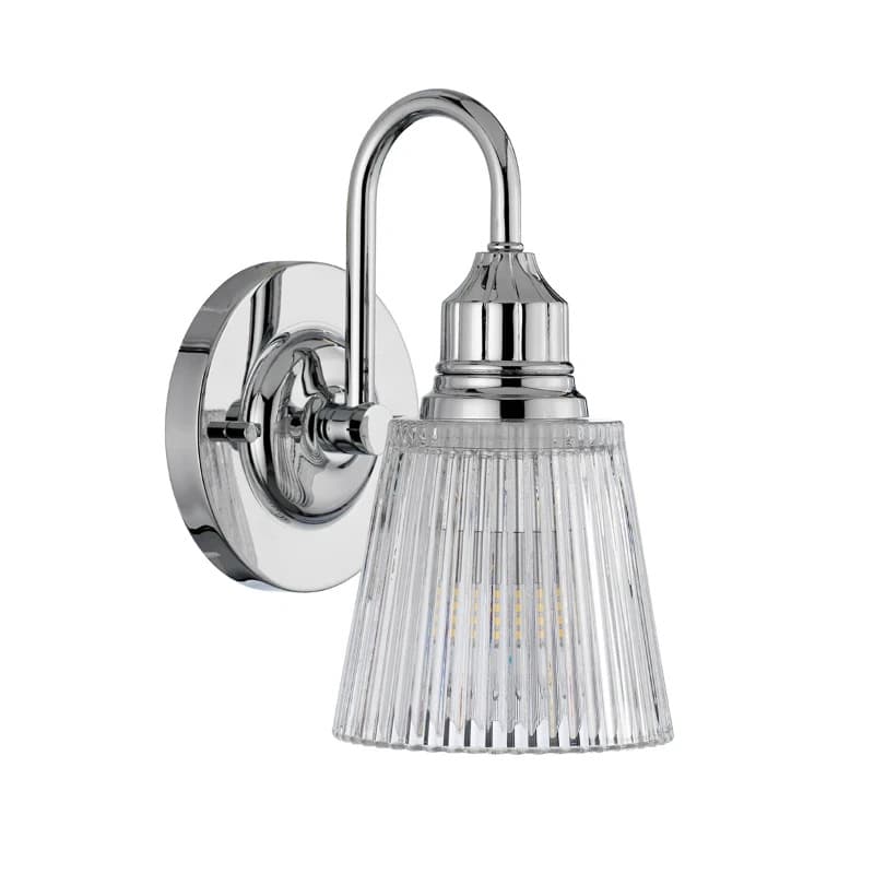 Quintiesse LED Badkamerarmatuur Addison | 3W 3000K 300Lm 830 | IP44 | Dimbaar | Polished Chrome thumbnail 2