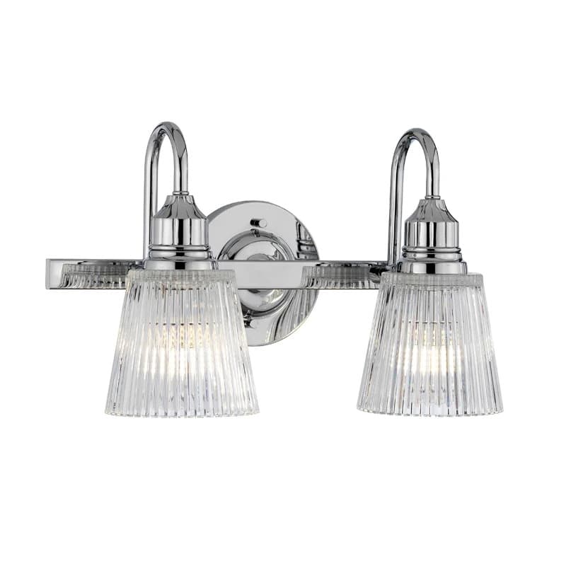Quintiesse LED Badkamerarmatuur Addison | 3W 3000K 300Lm 830 | IP44 | Dimbaar | Polished Chrome