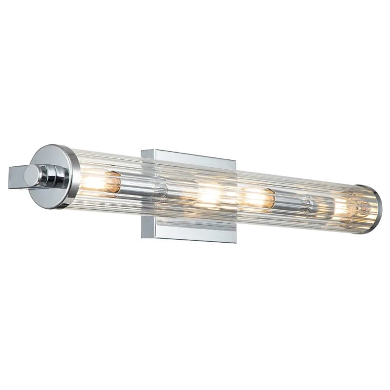 Kichler LED Wandlamp Azores | 4X E14 Max 40W | IP44 | Polished Chrome