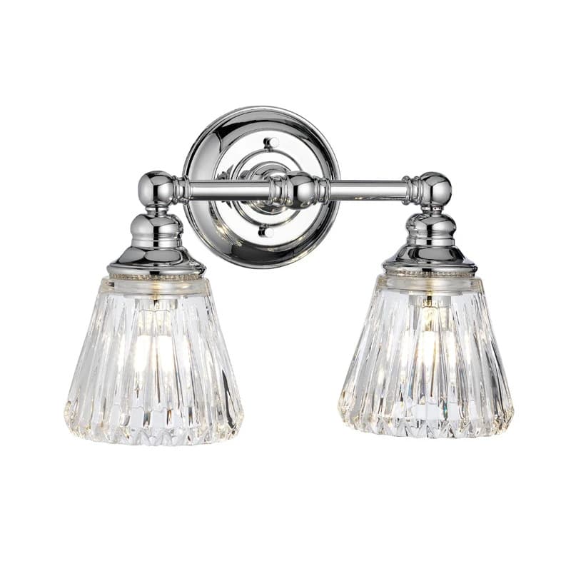 Quintiesse LED Badkamerarmatuur Keynes | 3W 3000K 300Lm 830 | IP44 | Dimbaar | Polished Chrome
