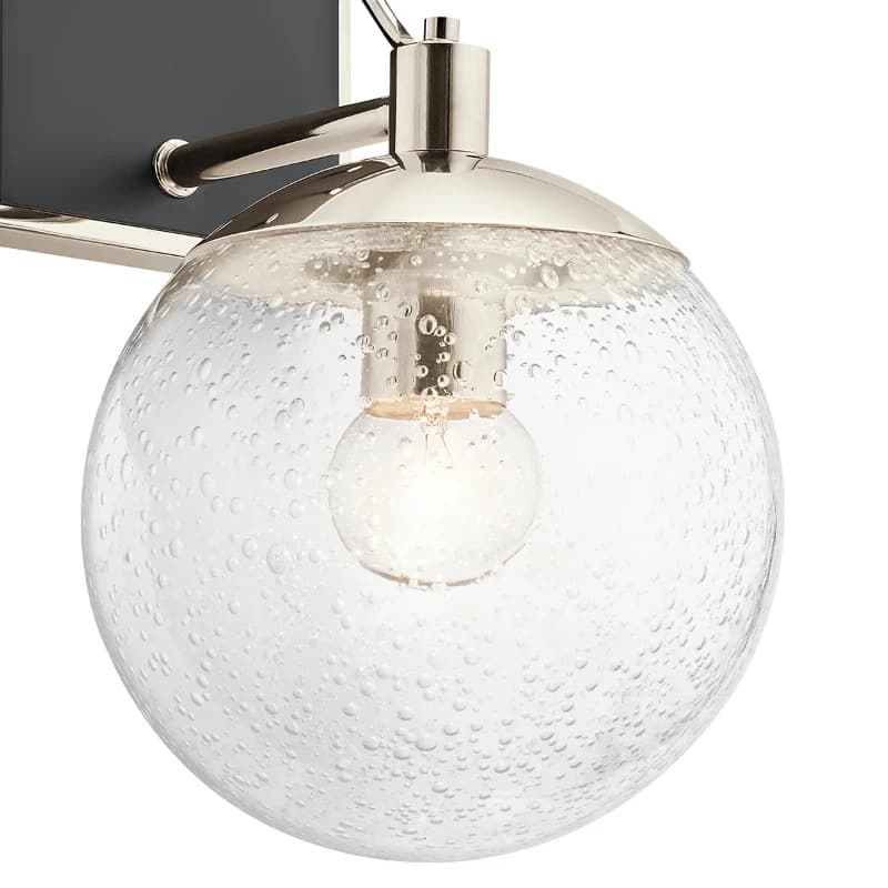 Kichler LED Wandlamp Marilyn | 1X E27 Max 60W | Polished Nickel thumbnail 2