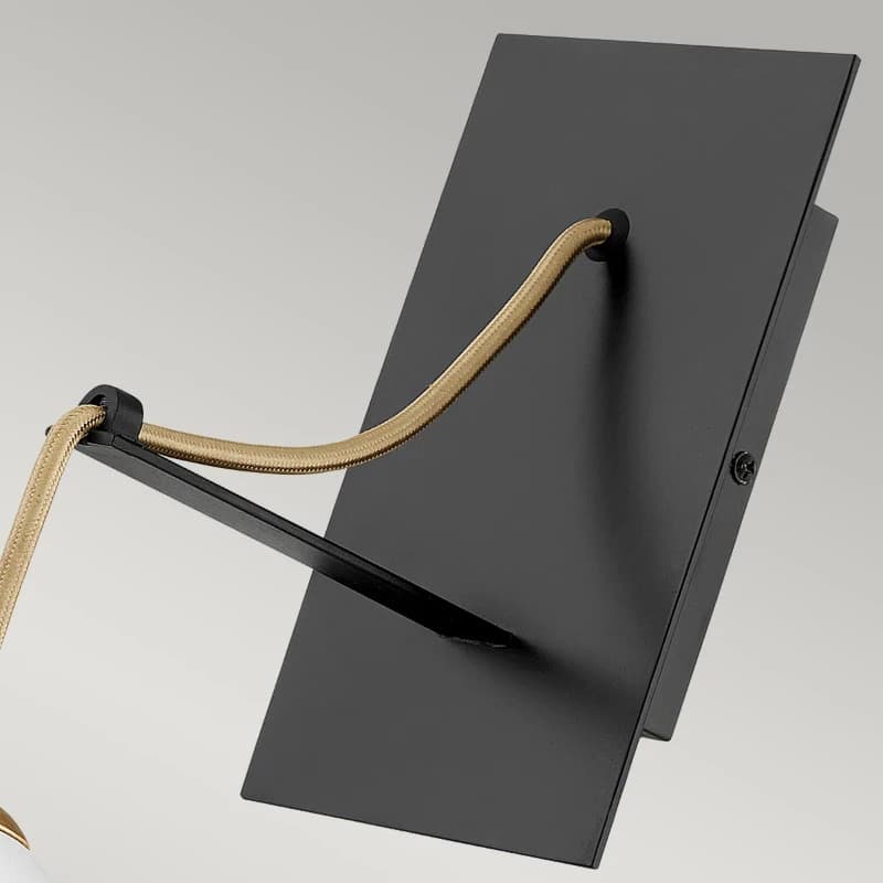 Lisa McDennon by Hinkley LED Wandlamp Nula | 1X E14 Max 40W | Shell White&Luxe Gold thumbnail 2