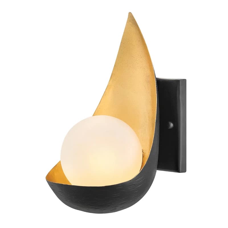 Lisa McDennon by Hinkley LED Wandlamp Ren | 3W 3000K 300Lm 830 | Dimbaar | Matte Black&Gold