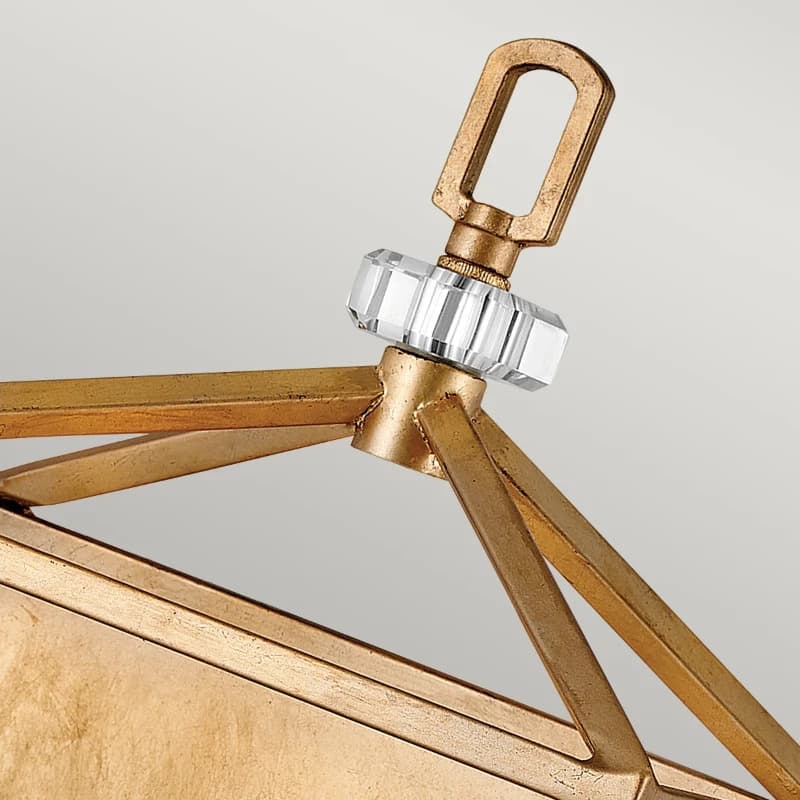 Hinkley LED Wandlamp Stinson | 2X E14 Max 60W | Distressed Brass thumbnail 2