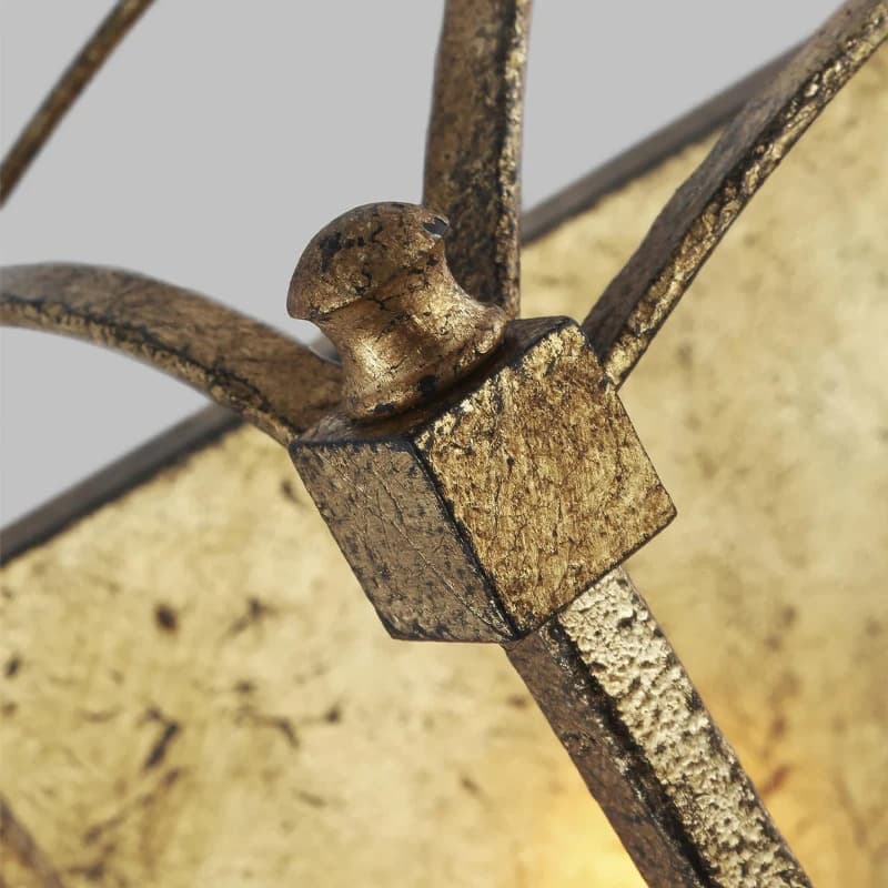 Feiss LED Wandlamp Thayer | 2X E14 Max 40W | Antique Gild thumbnail 2