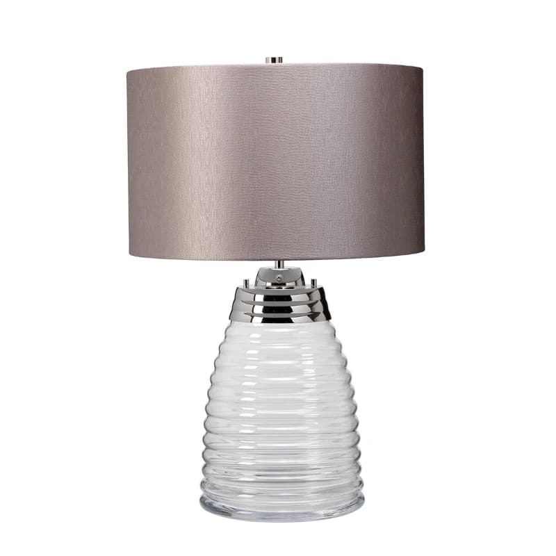 Quintiesse LED Tafellamp Milne | E27 60W 3000K 620Lm 830 | Polished Nickel thumbnail 2
