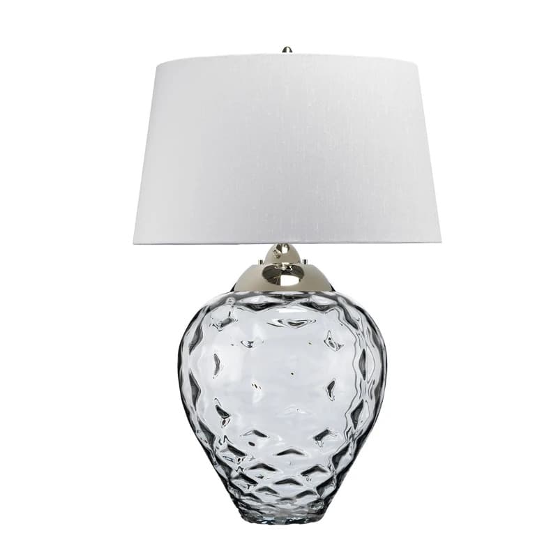 Quintiesse LED Tafellamp Samara | E27 60W 3000K 620Lm 830 | Polished Nickel thumbnail 2