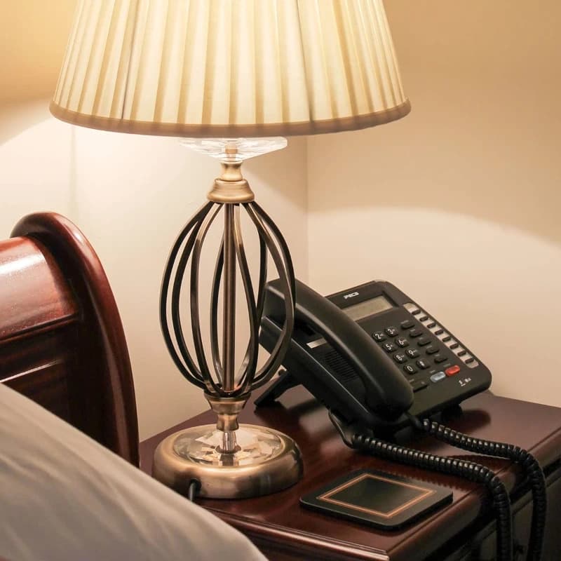 Elstead Lighting LED Tafellamp Aegean | 1X E27 Max 60W | Aged Brass thumbnail 2