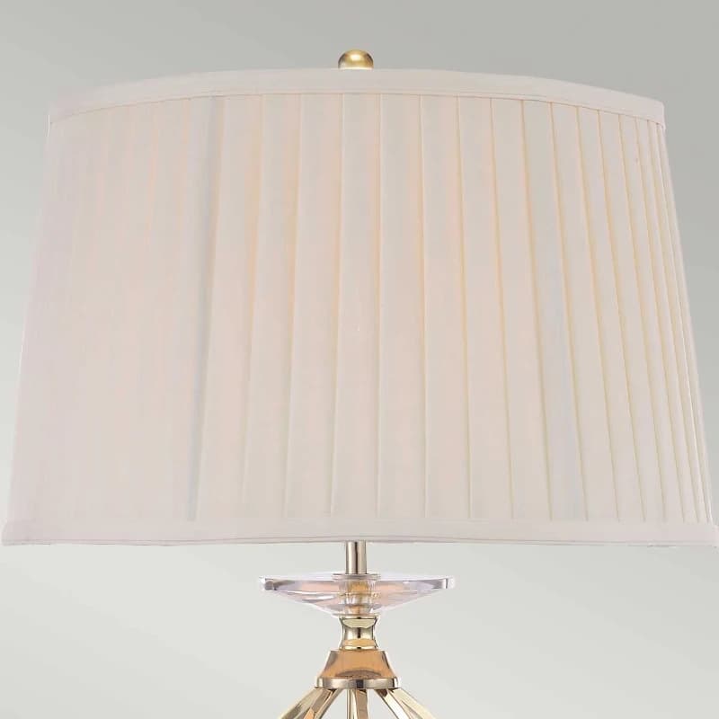 Elstead Lighting LED Tafellamp Aegean | 1X E27 Max 60W | Polished Brass thumbnail 2