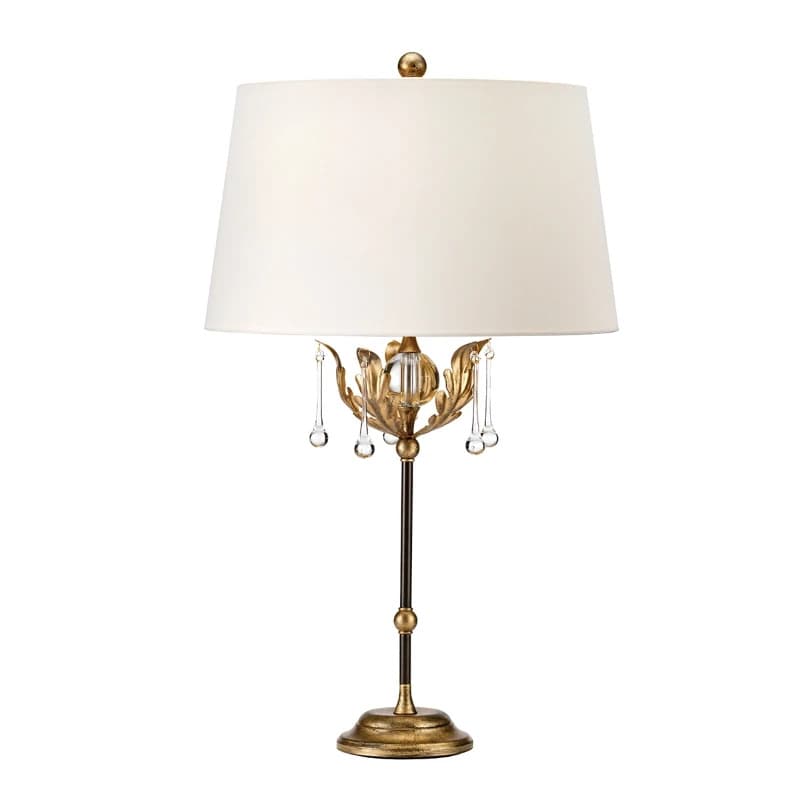 Elstead Lighting LED Tafellamp Amarilli | 1X E27 Max 60W | Bronze with Gold Patina