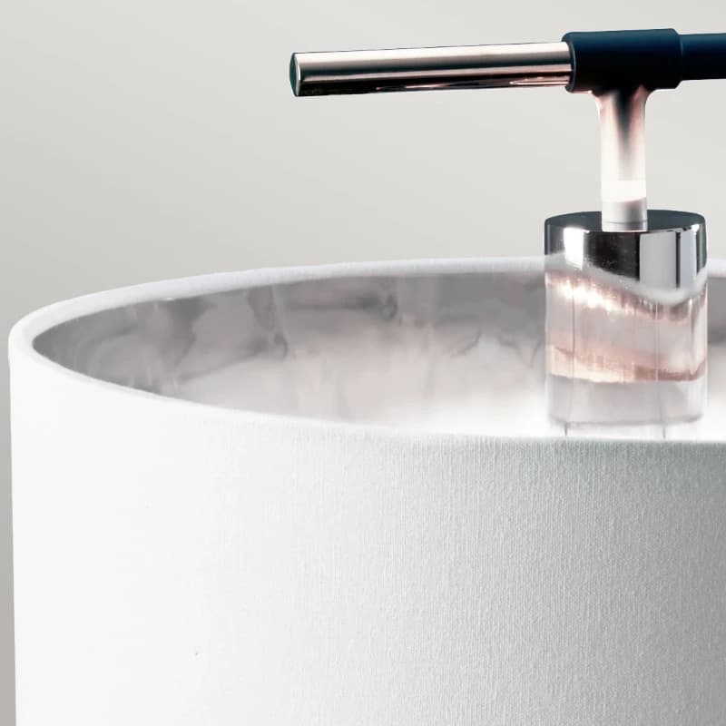 Elstead Lighting LED Tafellamp Balance | 1X E27 Max 60W | Black/ Polished Nickel thumbnail 2