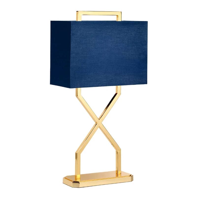 Elstead Lighting LED Tafellamp Cross | 1X E27 Max 60W | Polished Gold thumbnail 2