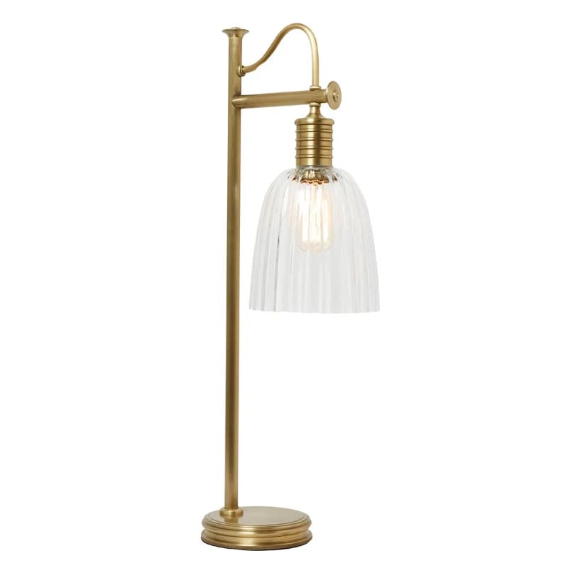 Elstead Lighting LED Tafellamp Douille | 1X E27 Max 60W | Aged Brass