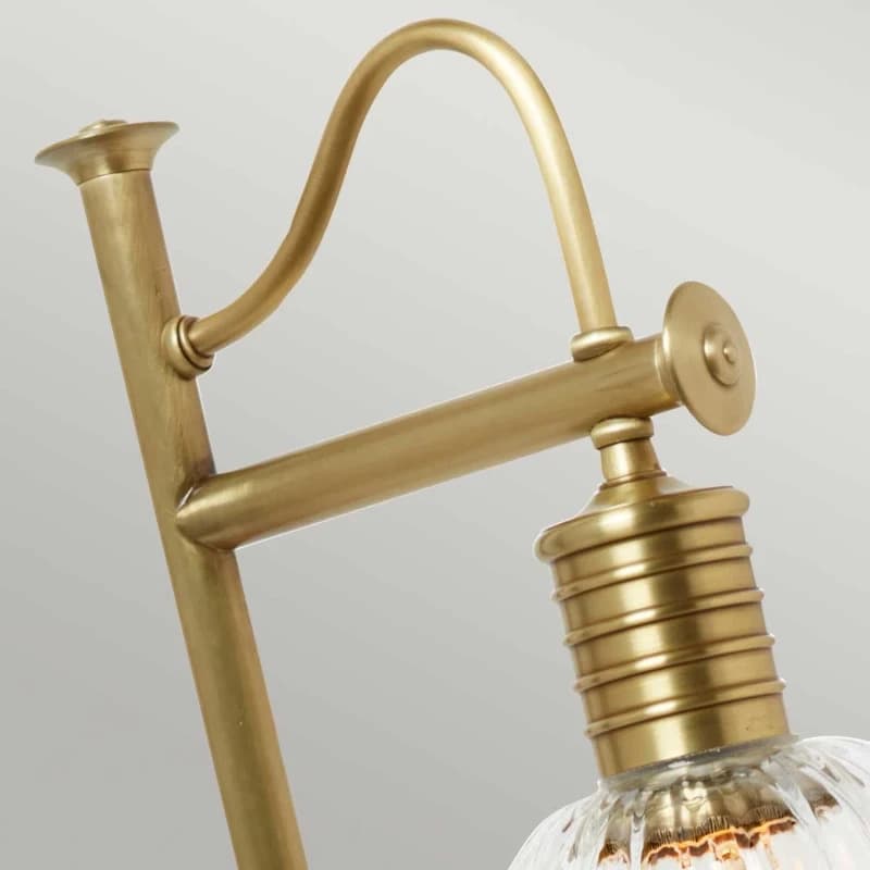 Elstead Lighting LED Tafellamp Douille | 1X E27 Max 60W | Aged Brass thumbnail 2