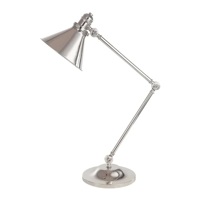 Elstead Lighting LED Tafellamp Provence | 1X E27 Max 60W | Polished Nickel