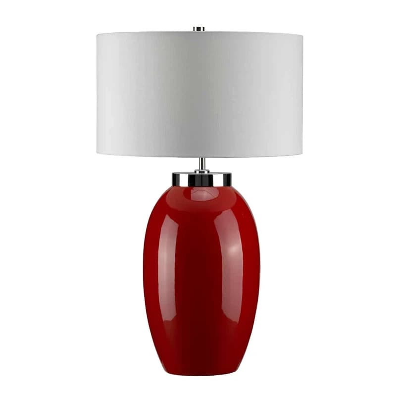 Elstead Lighting LED Tafellamp Victor | 1X E27 Max 60W | Red