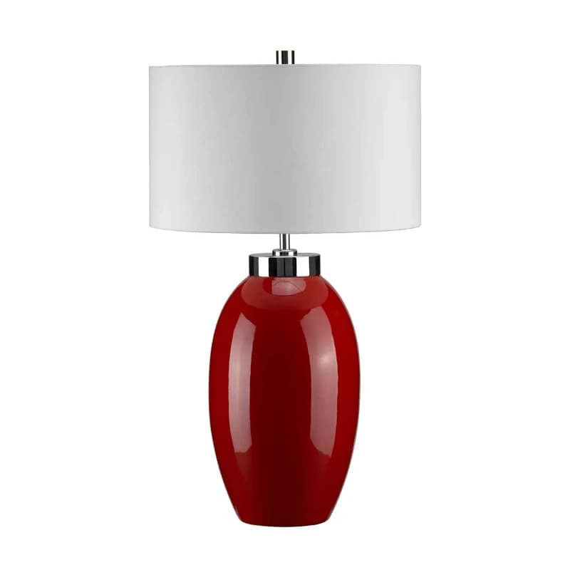Elstead Lighting LED Tafellamp Victor | 1X E27 Max 60W | Red