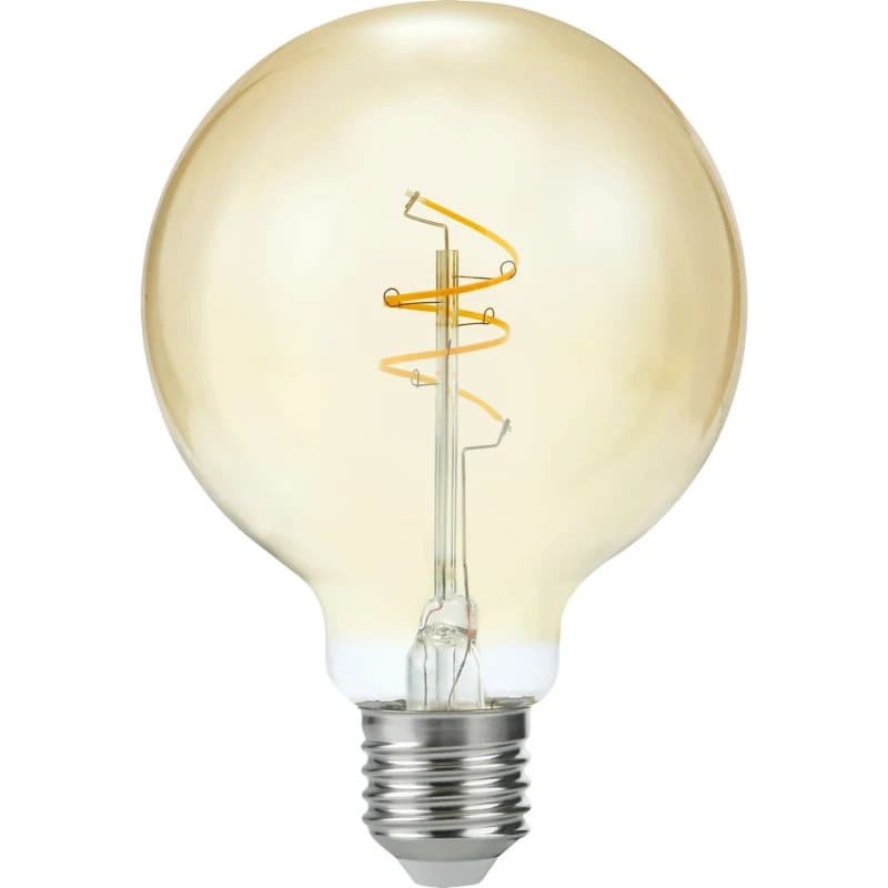 SPL E27 LED Globelamp | 4.2W Goud 2200K 220V/240V 922 | 360° Dimbaar thumbnail 2