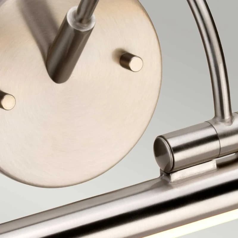 Elstead Lighting LED Schilderijverlichting Alton | 11.6W 3000K 983Lm 830 | Dimbaar | Brushed Nickel thumbnail 2