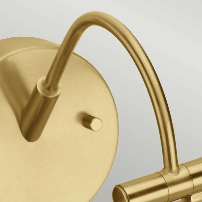 Elstead Lighting LED Schilderijverlichting Alton | 6.6W 3000K 513Lm 830 | Dimbaar | Brushed Brass thumbnail 2