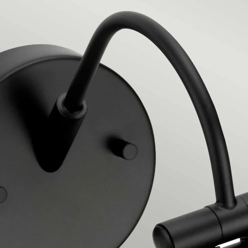 Elstead Lighting LED Schilderijverlichting Alton | 6.6W 3000K 513Lm 830 | Dimbaar | Black thumbnail 2