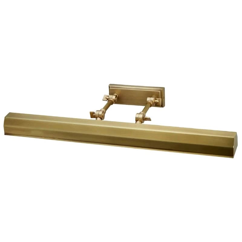 Elstead Lighting LED Schilderijverlichting Chawton | 4X E14 Max 40W | Dimbaar | Aged Brass