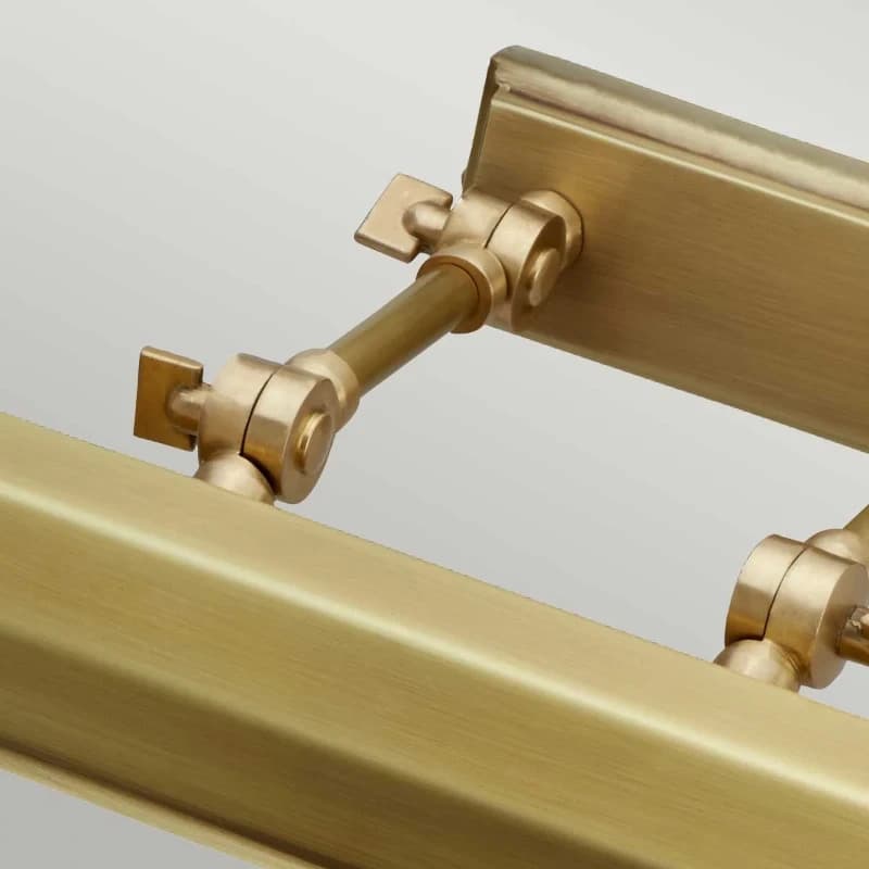 Elstead Lighting LED Schilderijverlichting Chawton | 4X E14 Max 40W | Dimbaar | Aged Brass thumbnail 2