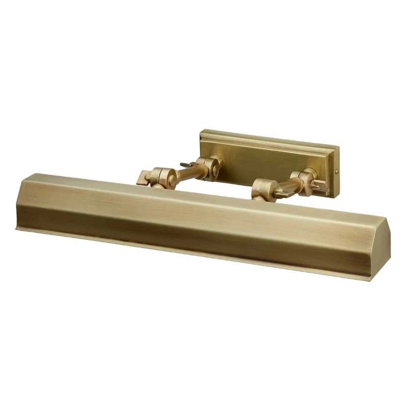 Elstead Lighting LED Schilderijverlichting Chawton | 2X E14 Max 40W | Dimbaar | Aged Brass